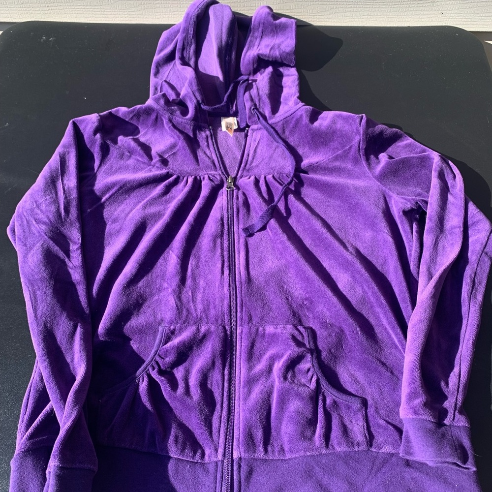 Route 66 Purple Hoodie Sweatshirt